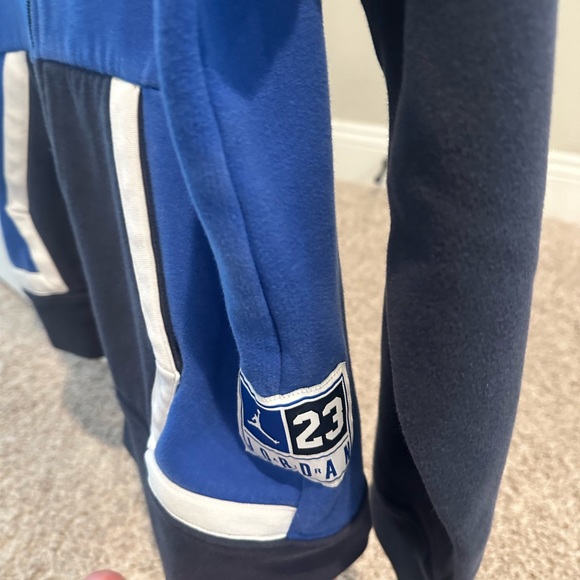 Jordan Full zip hoodie / Blue / Size XL / Gently worn - Picture 3 of 5